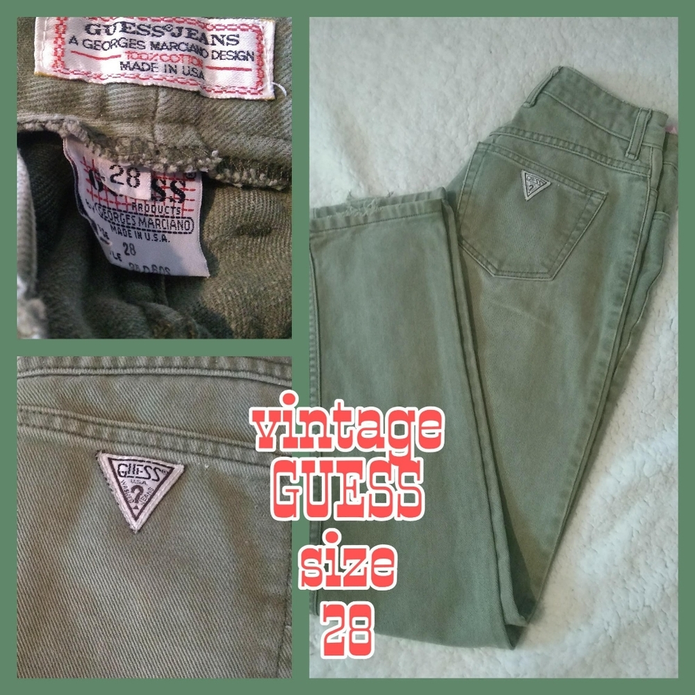 Vintage Womens Guess Skinny Jeans